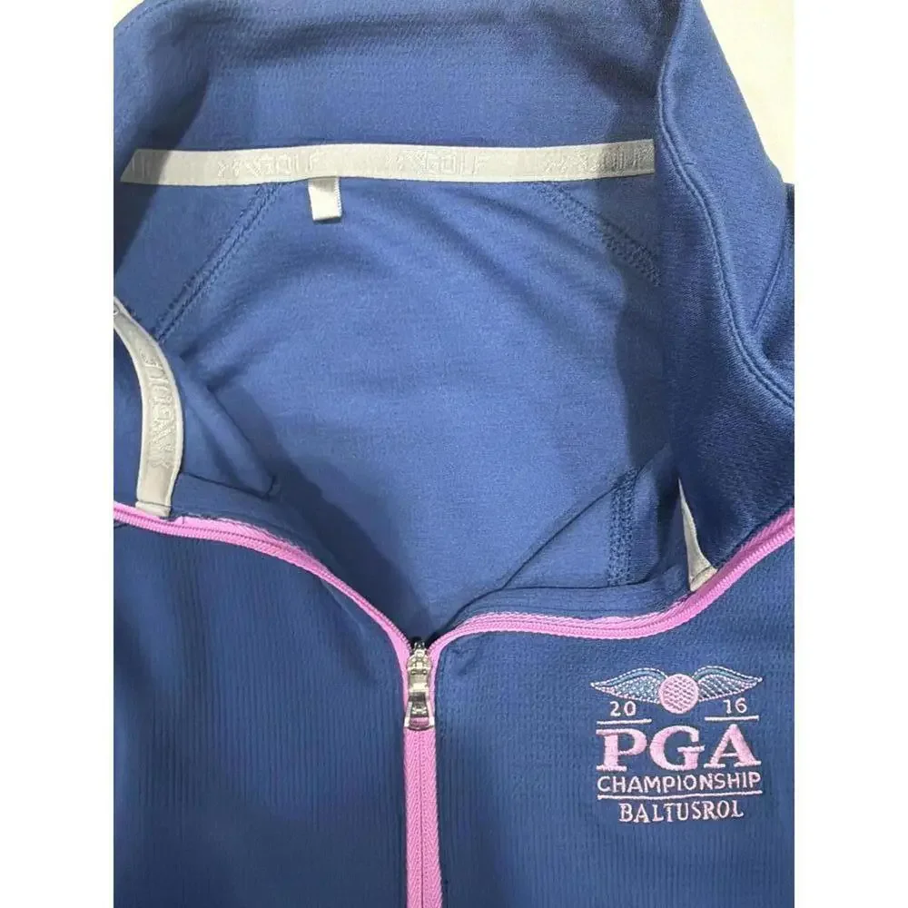 Under Armour Women's Blue PGA Championship 2016 Long Sleeve Pullover - Picture 4 of 5